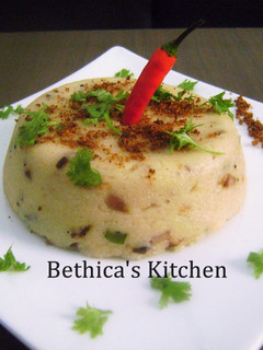 A picture of Rava Upma.