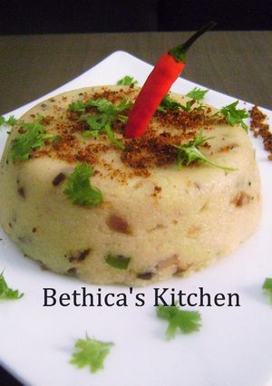 A picture of Rava Upma.