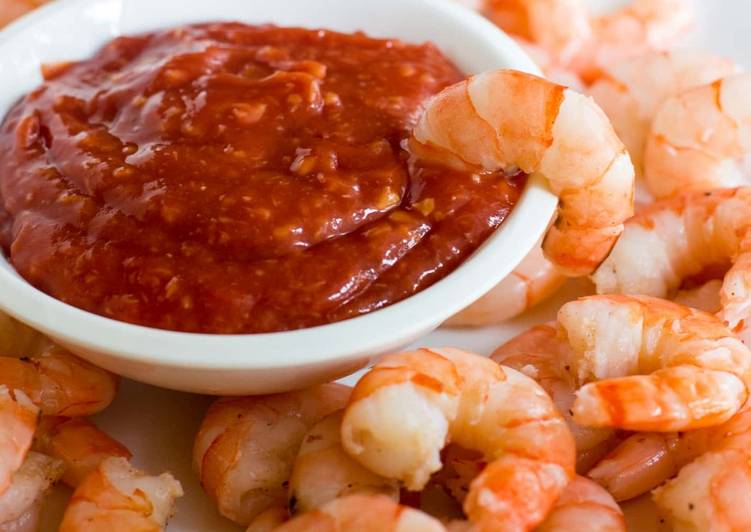 Simple Way to Prepare Speedy Classic Cocktail Sauce for Shrimp and Seafood