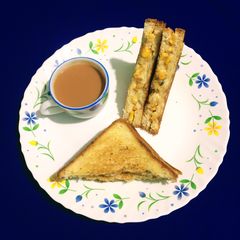 A picture of Corn Cheese Sandwich.