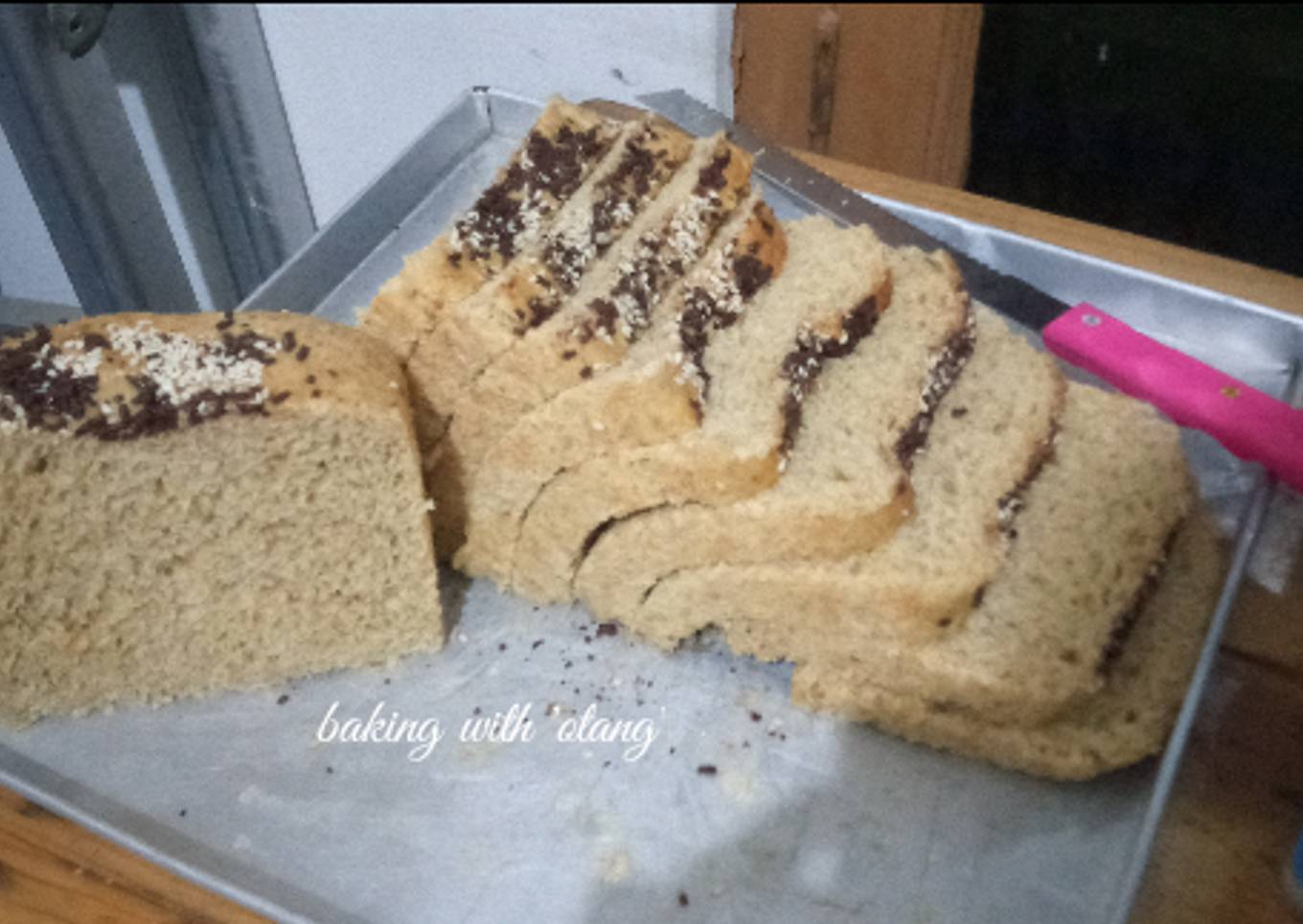 Roti Tawar Gandum Ubi Cilembu Oven Tangkring