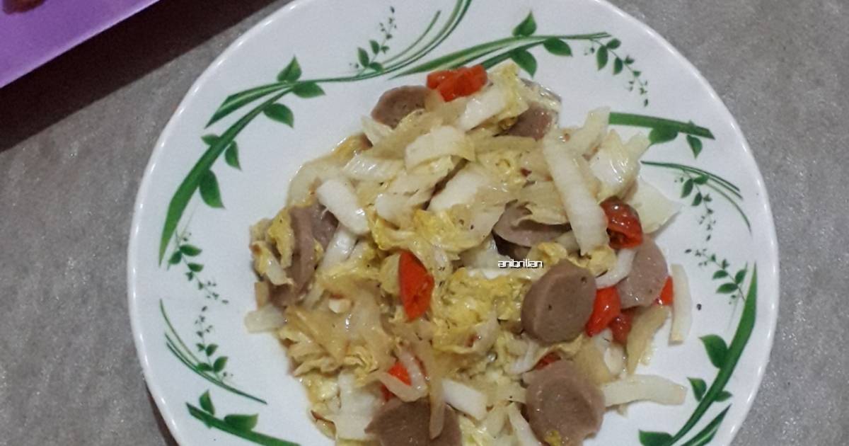 Resep Oseng Sawi Baso Oleh Ani Brilian Cookpad