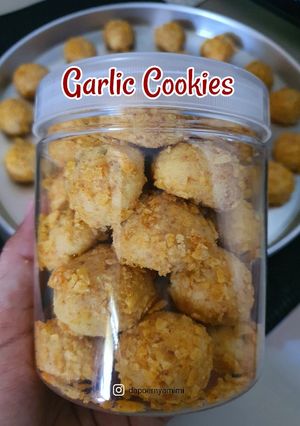 Foto resep Garlic Cookies (tanpa mixer)