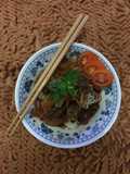 Mie kuah daging sapi (babi juga bisa)