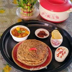 A picture of Millet Masala Paratha.
