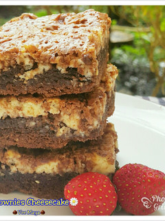 Foto resep Brownies Cheesecake
