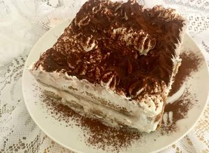 Foto di Tiramisù’ con crema mascarpone senza uova
