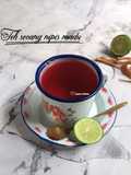Teh secang nipis madu