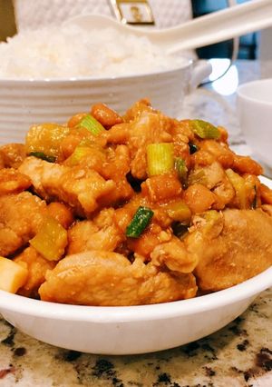 Hình của món Thịt Heo Sốt Đậu Tương.