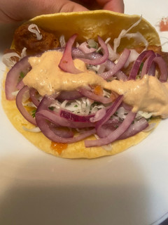Una foto de Tacos de pescado estilo Ensenada