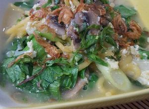 Foto resep Mie Mocaf Rebus Jamur