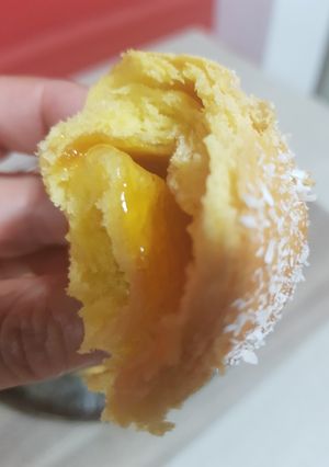 Una foto de Arrolladitos de dulce de batata