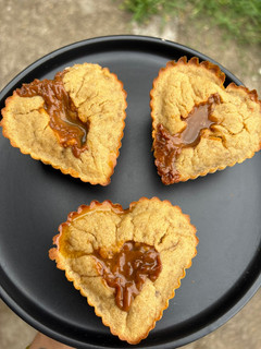 Una foto de Muffin de banana sin azúcar
