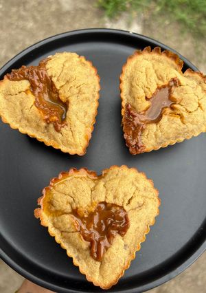 Una foto de Muffin de banana sin azúcar