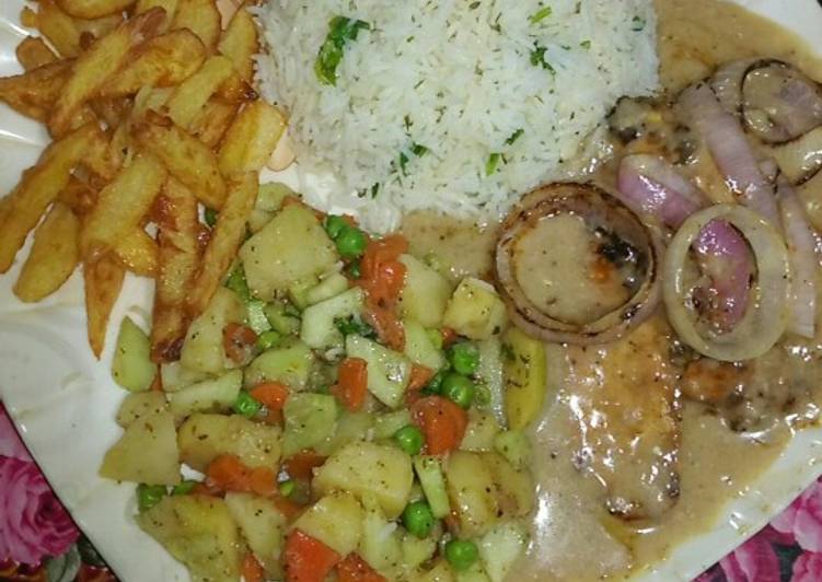 How to Prepare Award-winning Chicken pepper steak 😻💗