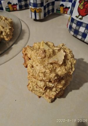 Una foto de Galletas de avena y manzana 🍎