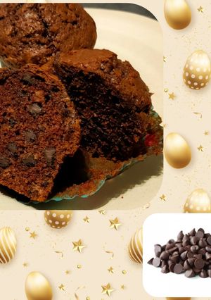 Une photo de Muffins tout choco