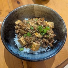 A picture of Mapo Tofu.