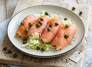 Foto principal de Rollitos de Salmón Ahumado