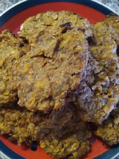 Una foto de Galletitas con banana fáciles!