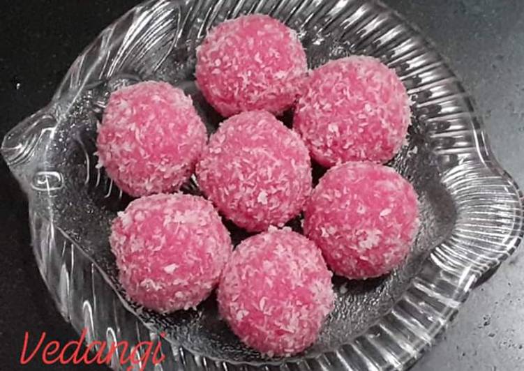 Steps to Make Ultimate Roohafza Coconut Ladoo