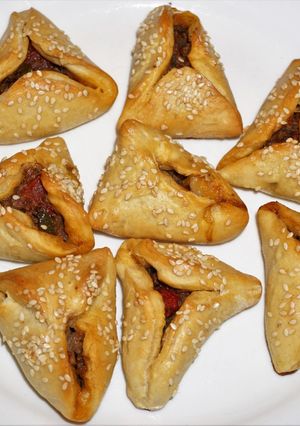 A picture of FATAYER. Middle Eastern Empanadas. JON STYLE.