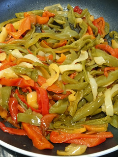 Una foto de Pimientos fritos