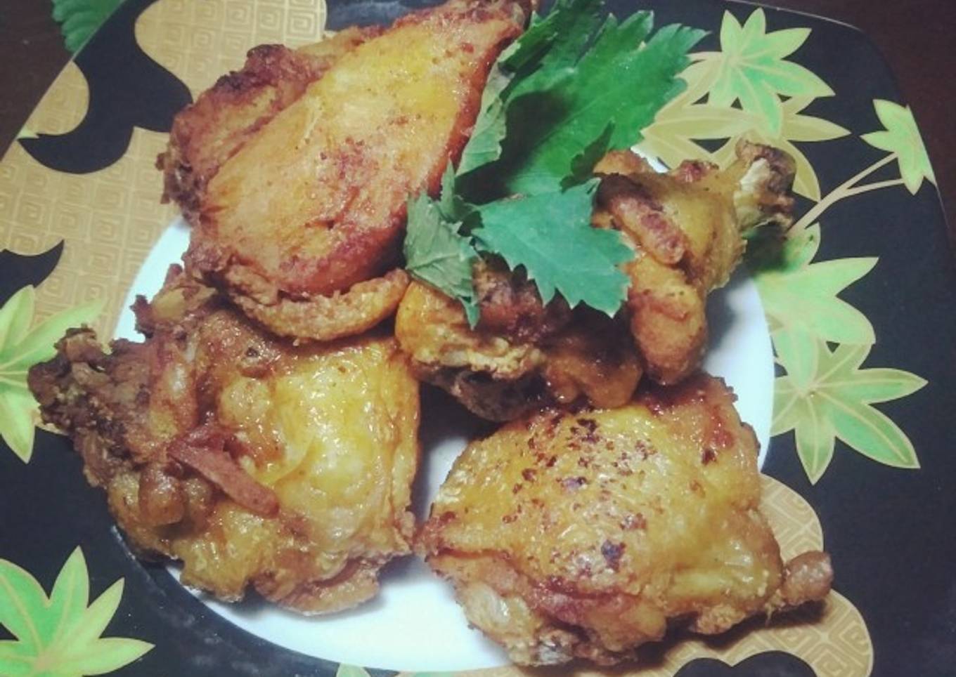 Ayam goreng kunyit ketum