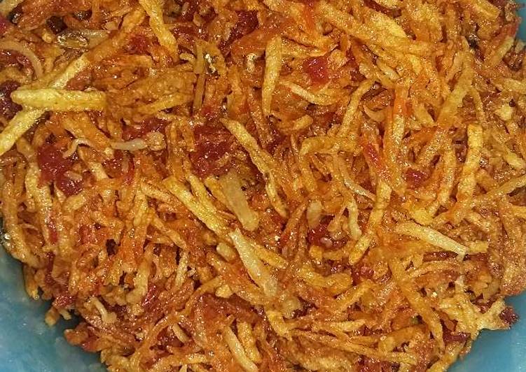 INI DIA! Resep Sambal kentang pengantin