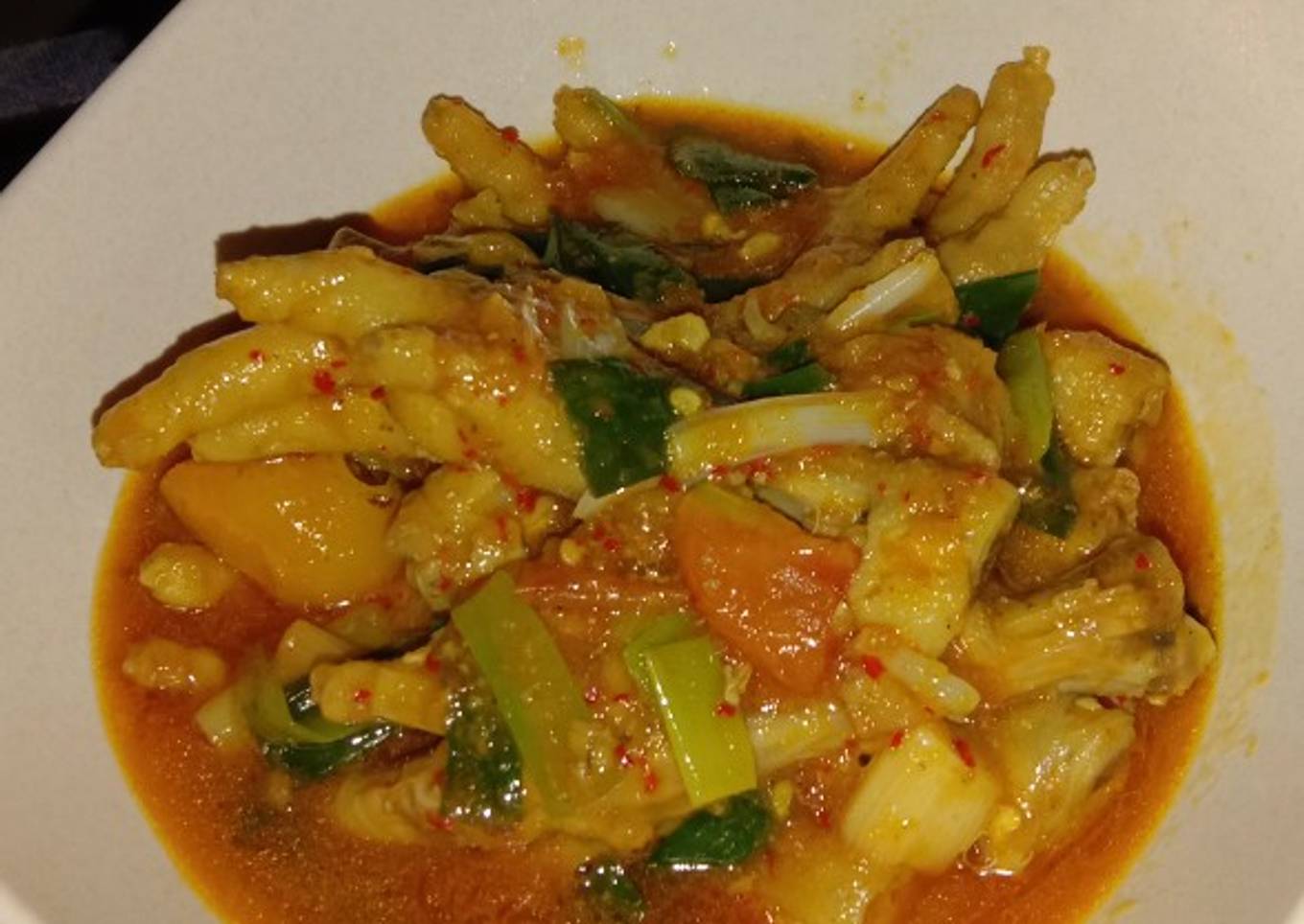 Ceker Pedas Asam Manis