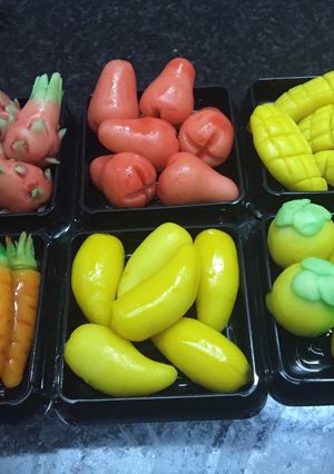 Hình của món Bánh Trái Cây Nhân Đậu Xanh.