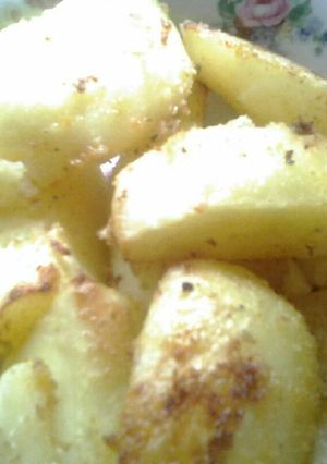 A picture of Roasted potatoes.