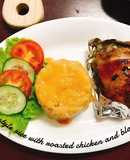 Cơm gà quay sốt tiêu đen KFC (Copycat)