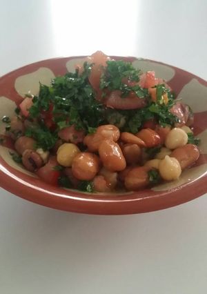 صورة لوصفة فول عالطريقة السورية