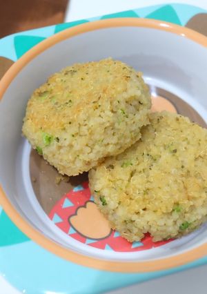 Foto resep Mpasi 13m+ (menu anak) crispy quinoa