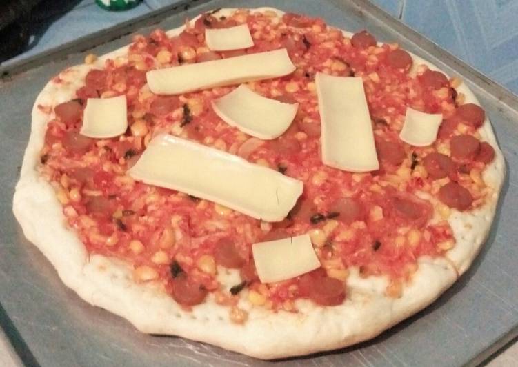 Resep Pizza bagi pemula ala tina ummu ubay, Lezat
