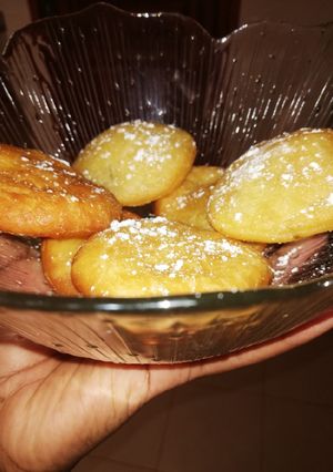 A picture of Lemon Mandazi#4weekschallenge#charityrecipe.