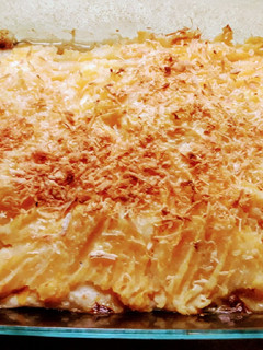 Una foto de Pastel de papas sin carne