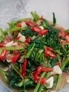 Foto resep Tumis kangkung terasi 🤤🤤