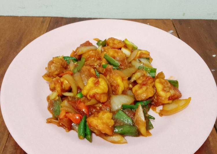 Easiest Way to Make Tasty Udang tumis mentega