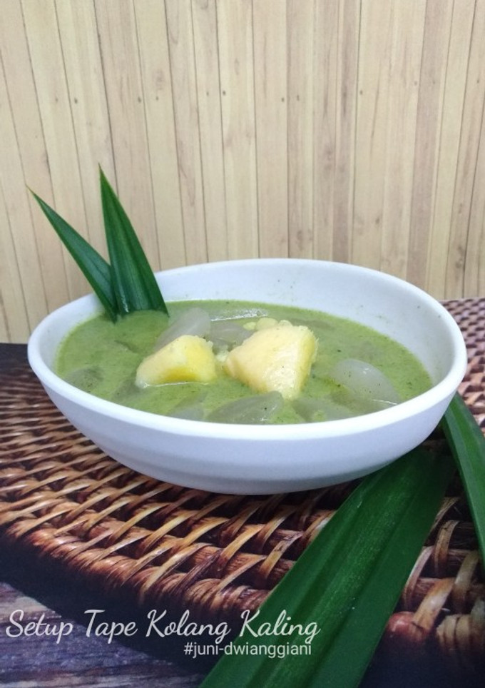 Foto resep Setup Tape Kolang Kaling