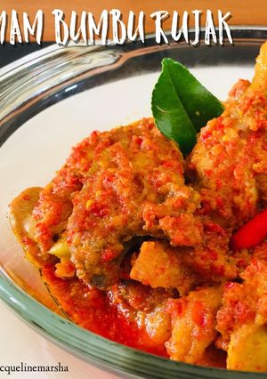 Foto resep Ayam Bumbu Rujak