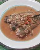 Pescado guisado con coco