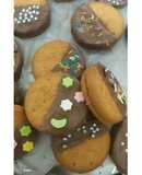 Choco jam cookies