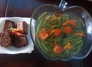 Foto resep SAYUR BENING KAJANG (Kacang Panjang)