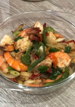 Foto resep Tumis udang