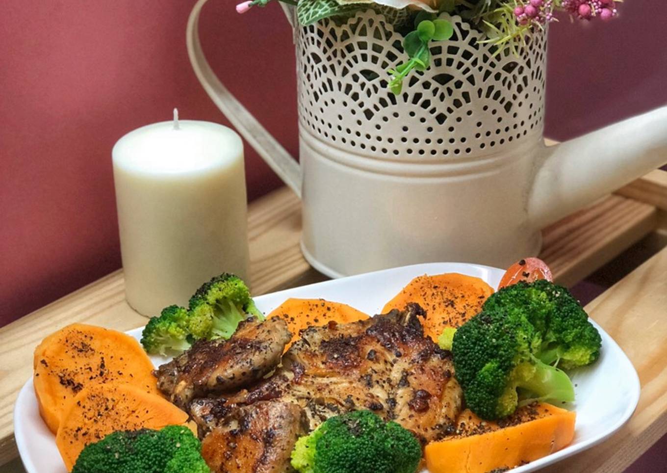 Sweet Potato Grilled Chicken