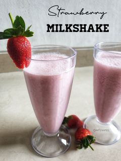 Foto resep Strawberry Milkshake