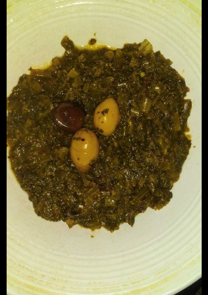 صورة لوصفة البقولة (الخبيزة) 😋😋