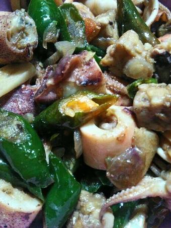 Cara Simple Menyiapkan Resep  Tumis cumi asin yang Sempurna, Bisa Manjain Lidah